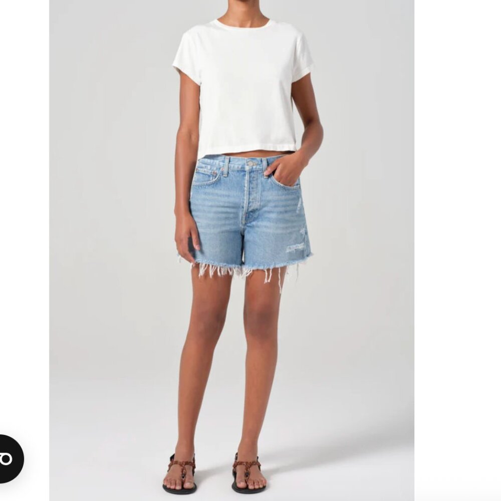 AGOLDE Parker Long Short in Swapmeet | Size 26